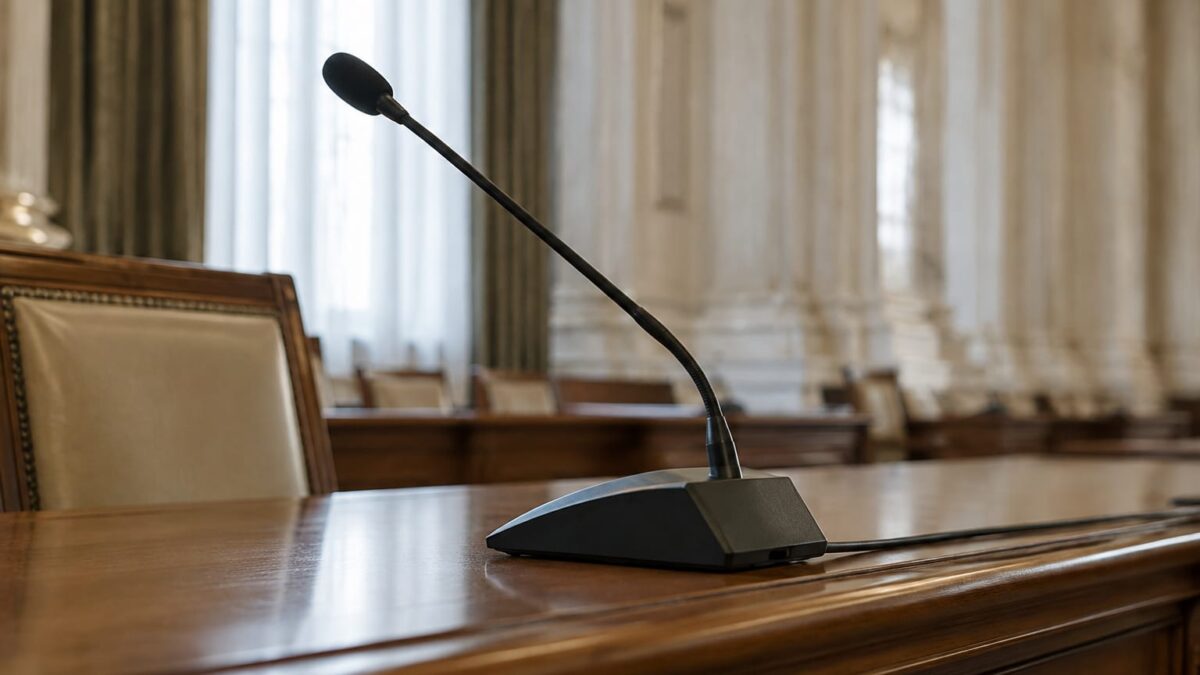 Premierul desemnat susține o declarație în fața jurnaliștilor