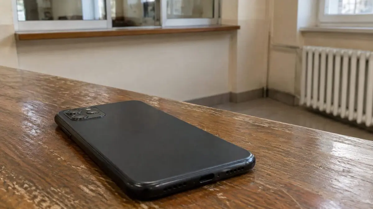 Aplicația pe un smartphone