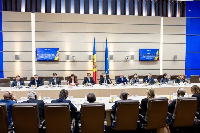 30.03.2026 Întrevederea Președintelui Parlamentului, Igor Grosu, cu reprezentanții comisiilor pentru afaceri europene di
