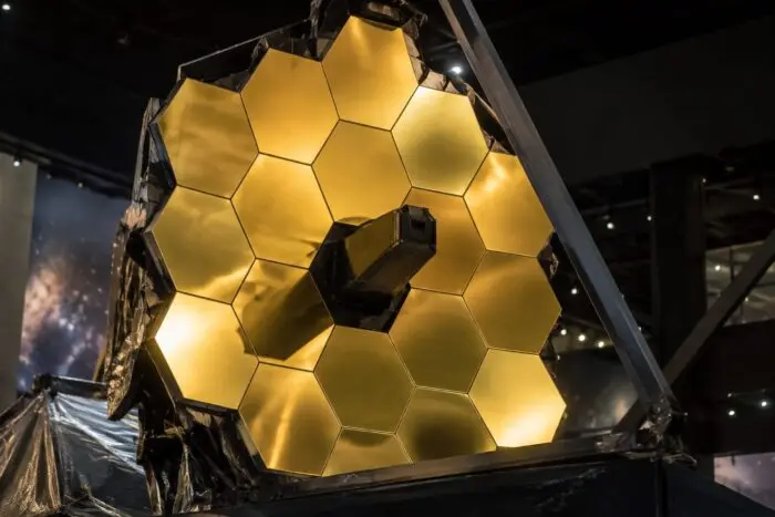 Panouri hexagonale aurii reflectorizante