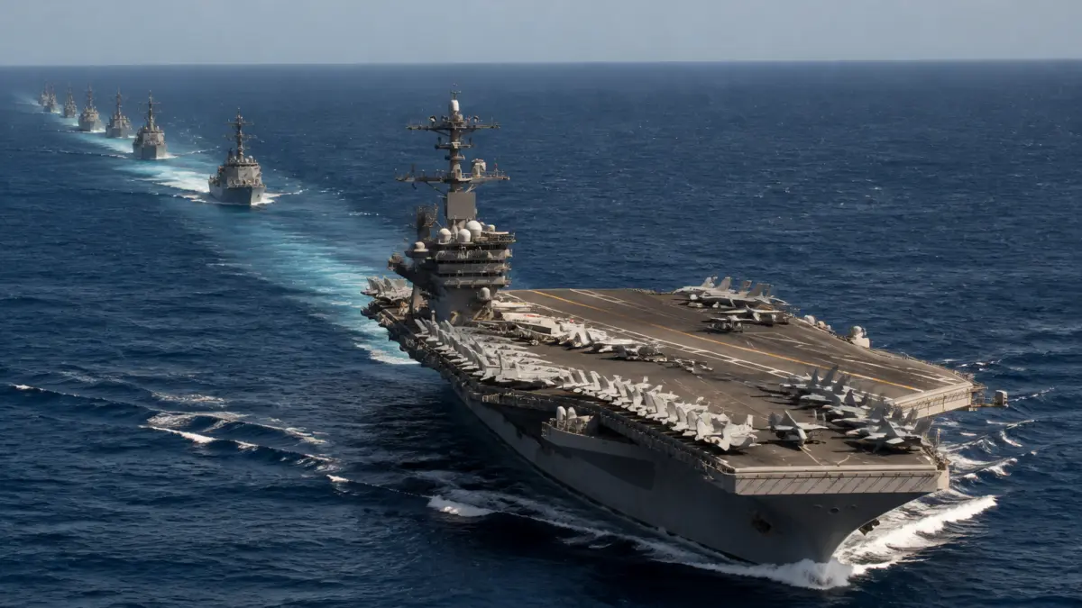 USS Theodore Roosevelt ar putea deveni al treilea portavion american în Orientul Mijlociu până la sfârșitul lui noiembrie